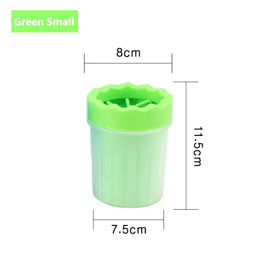 Pet Paw Cleaning Cup – Portable Silicone Dog & Cat Foot Washer | Removable Mud Cleaner (S/L/XL Sizes)